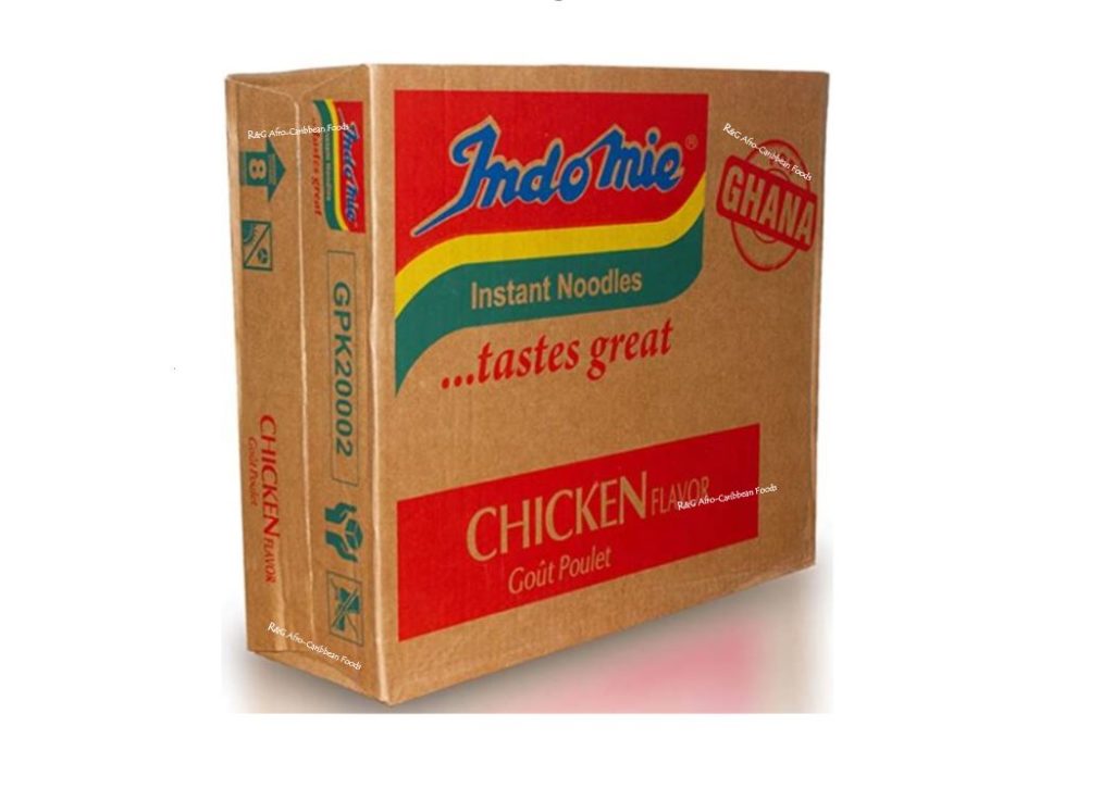 Ghana Indomie Noodles Chicken Flavor R&G AfroCaribbean Foods.