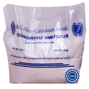 Yam flour (elubo dudu)